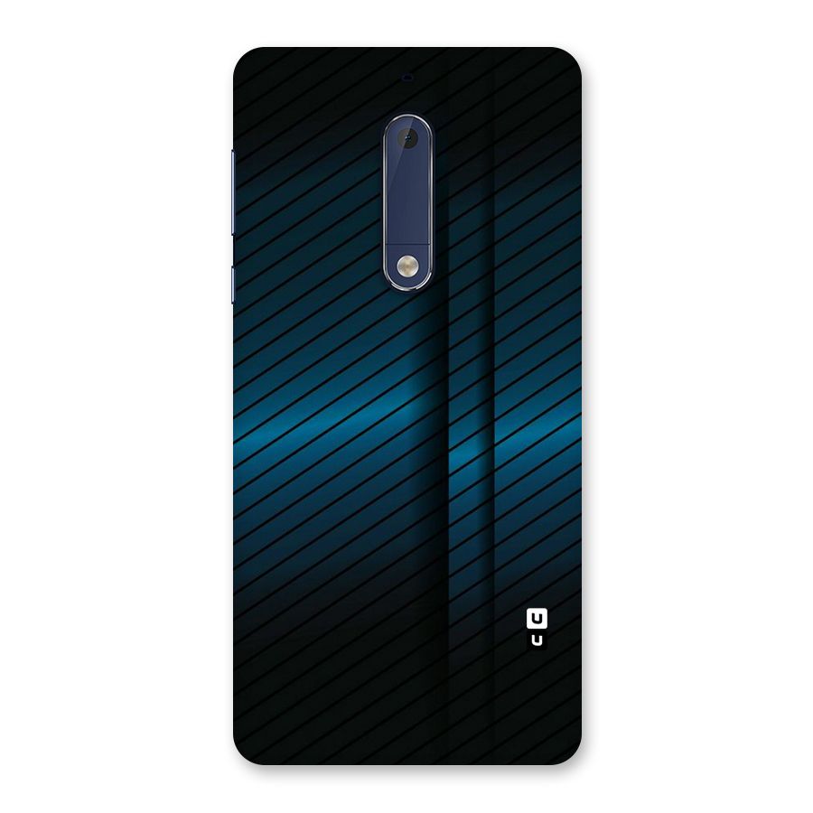 Royal Shade Blue Back Case for Nokia 5