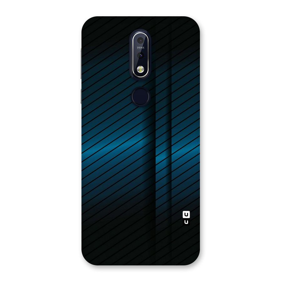 Royal Shade Blue Back Case for Nokia 7.1