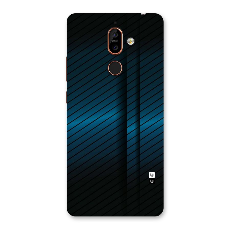 Royal Shade Blue Back Case for Nokia 7 Plus