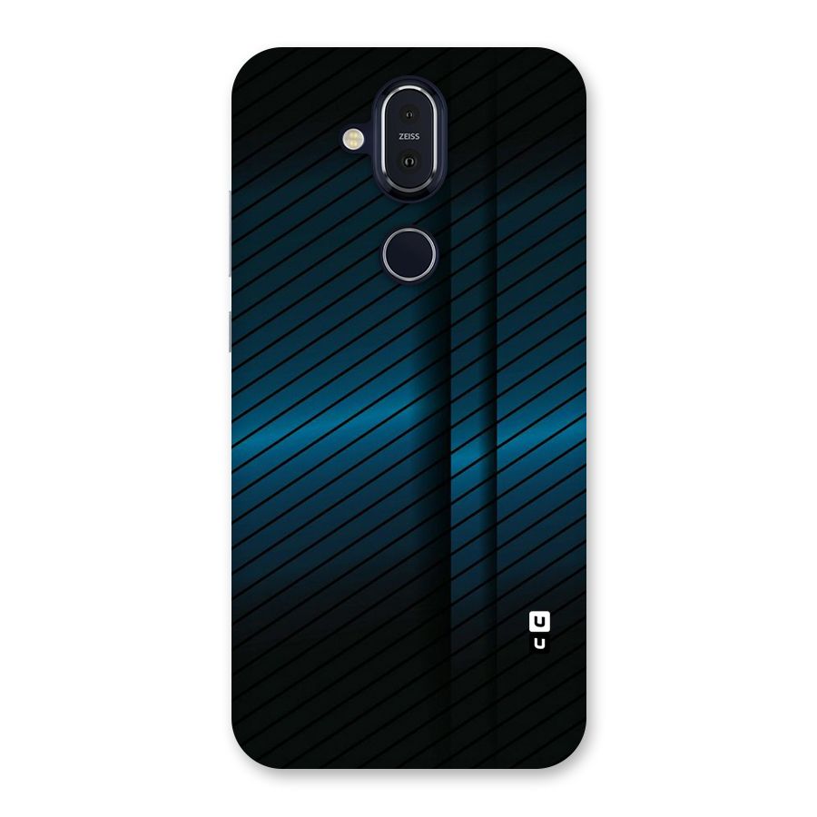 Royal Shade Blue Back Case for Nokia 8.1