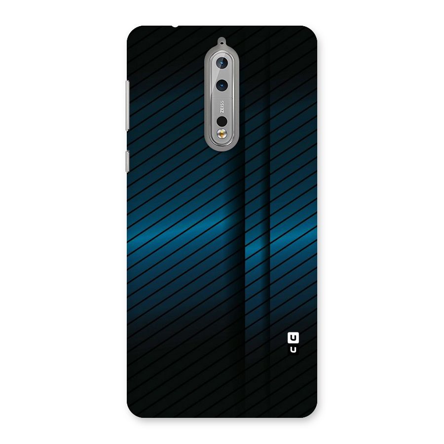 Royal Shade Blue Back Case for Nokia 8