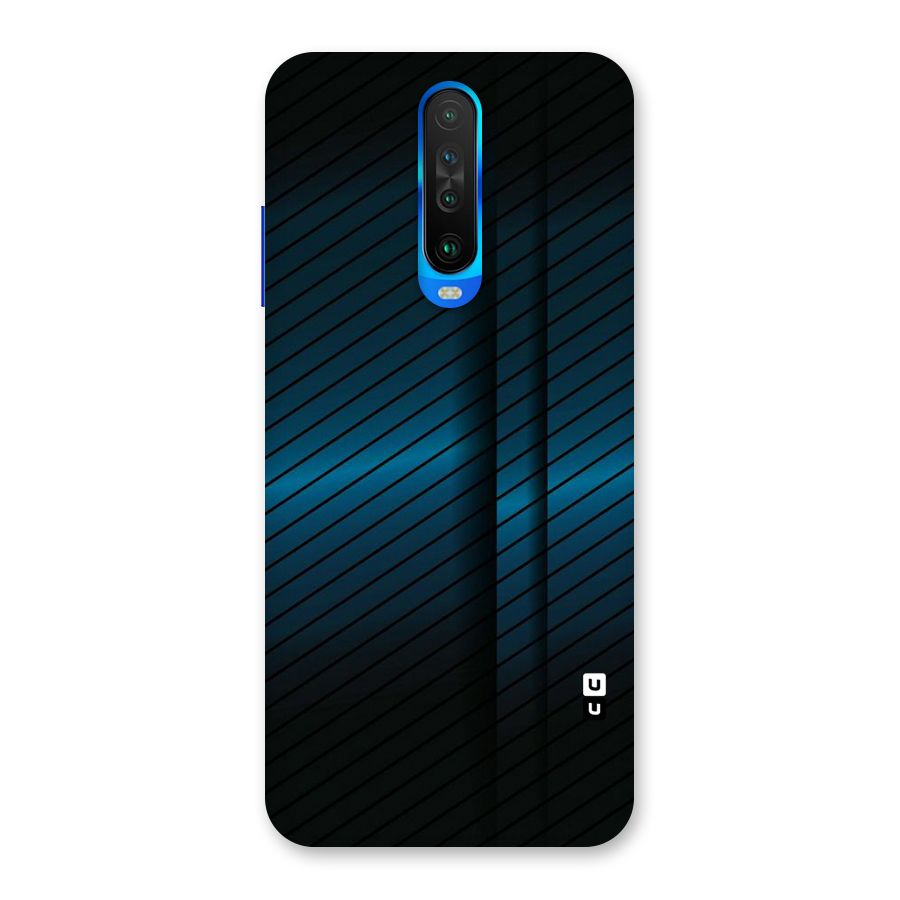 Royal Shade Blue Back Case for Poco X2