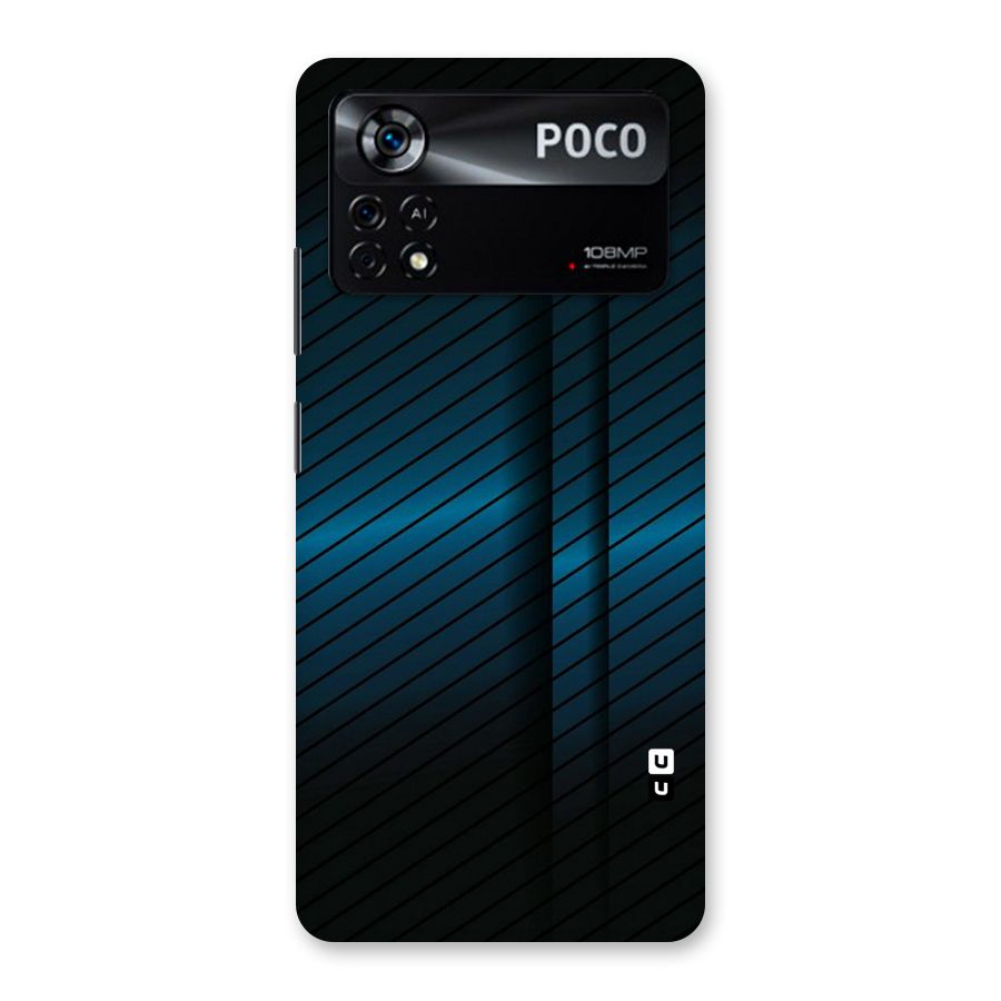 Royal Shade Blue Back Case for Poco X4 Pro 5G