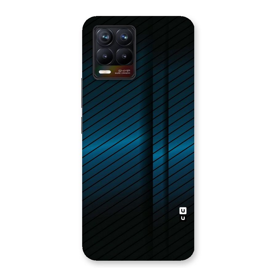 Royal Shade Blue Back Case for Realme 8