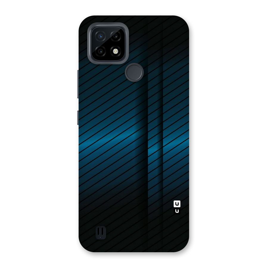Royal Shade Blue Back Case for Realme C21