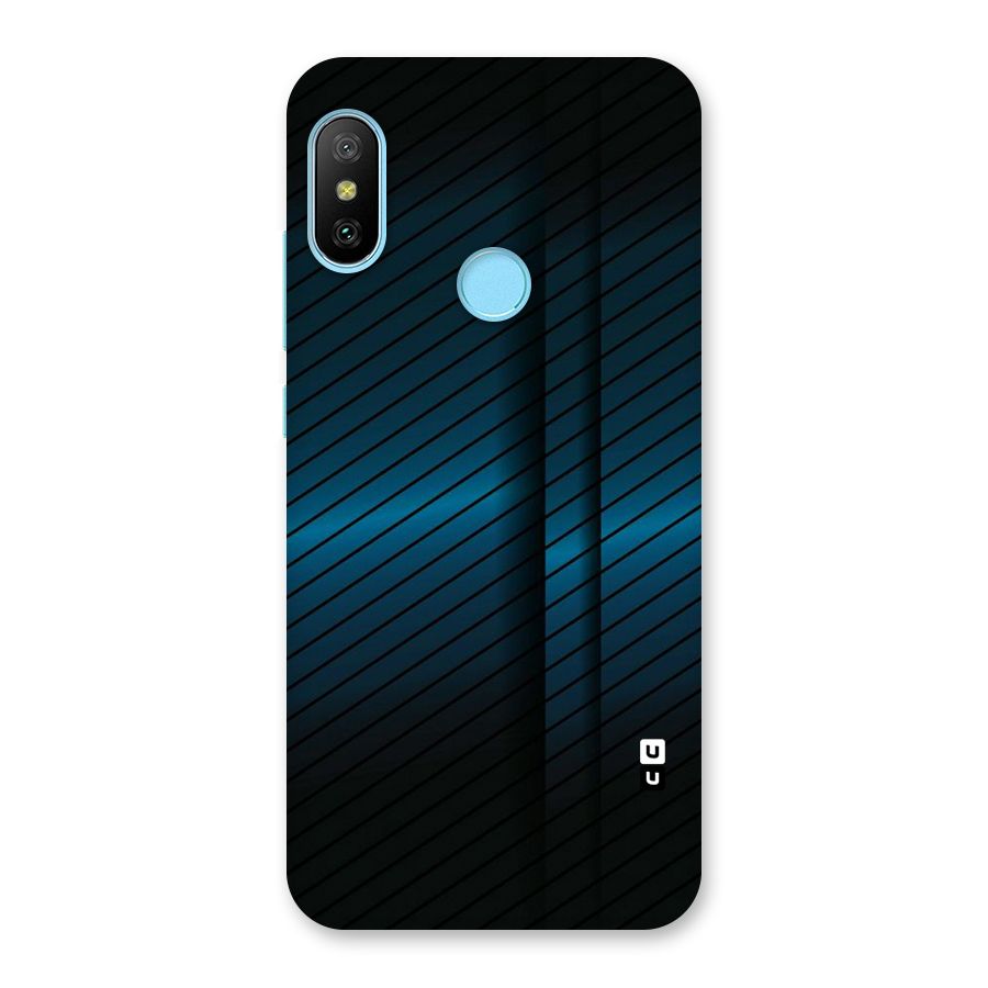 Royal Shade Blue Back Case for Redmi 6 Pro
