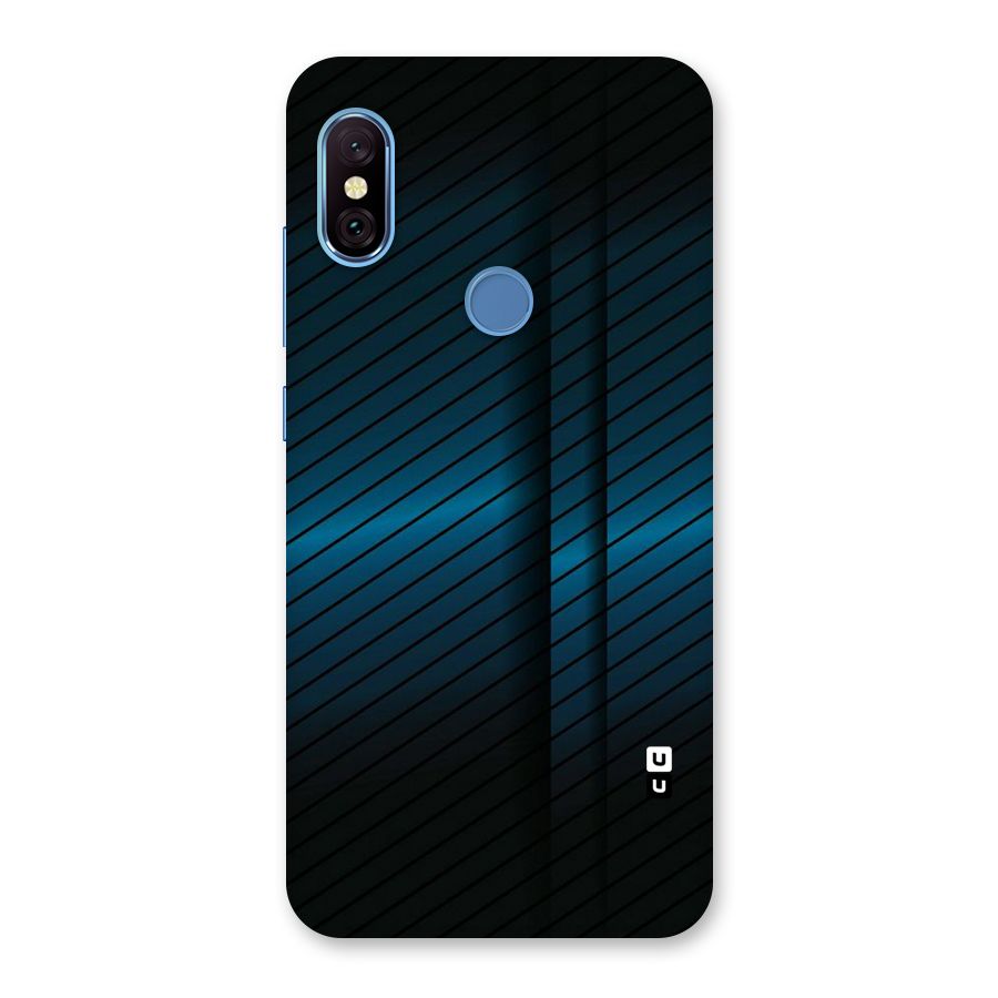 Royal Shade Blue Back Case for Redmi Note 6 Pro