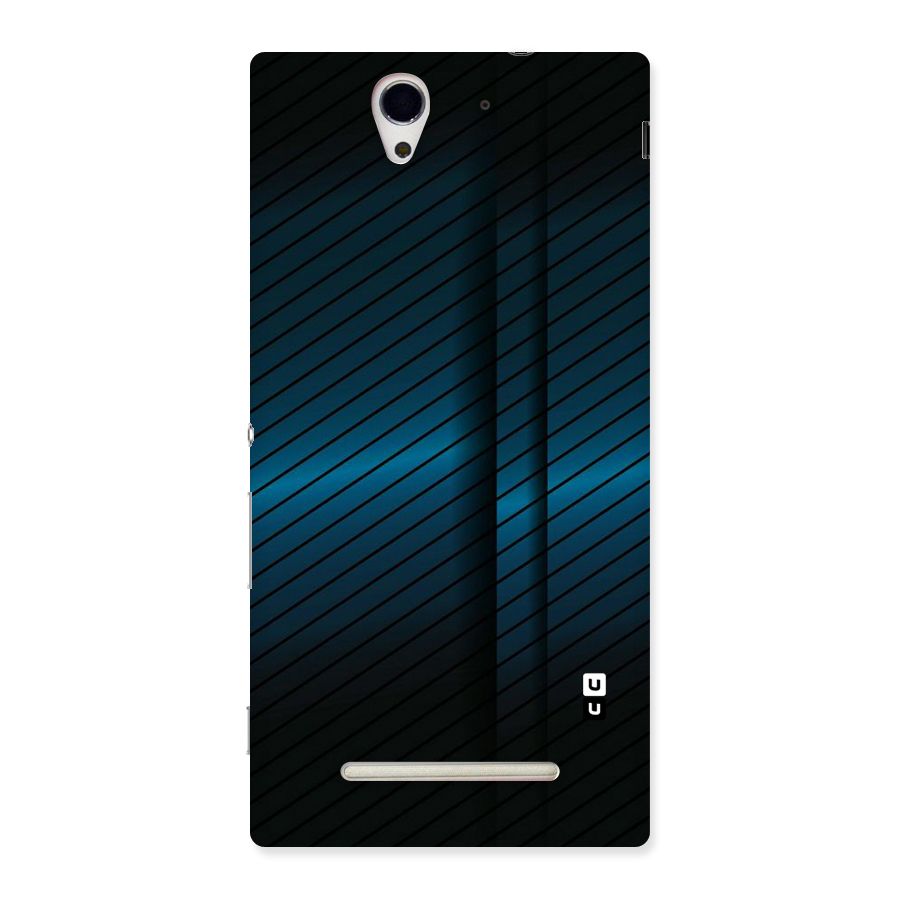 Royal Shade Blue Back Case for Sony Xperia C3