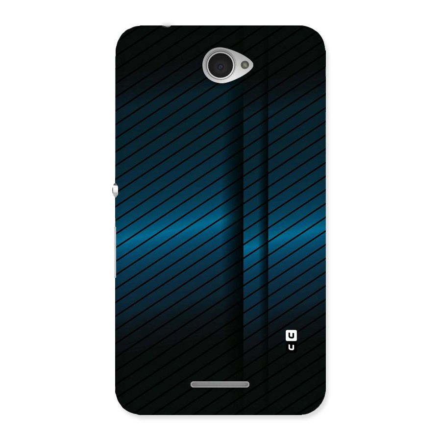Royal Shade Blue Back Case for Sony Xperia E4