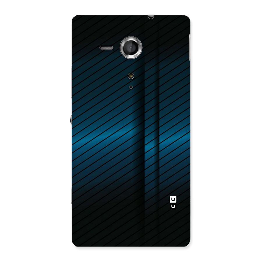 Royal Shade Blue Back Case for Sony Xperia SP