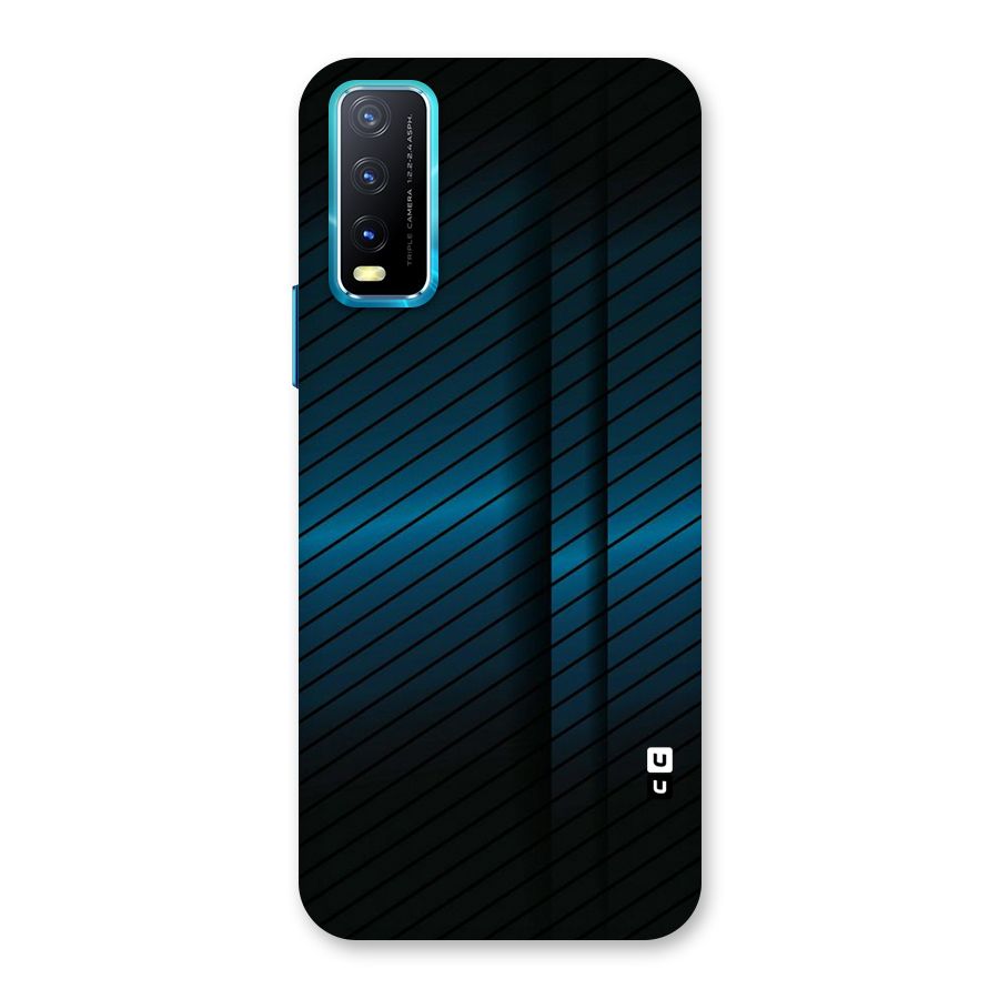 Royal Shade Blue Back Case for Vivo Y20G