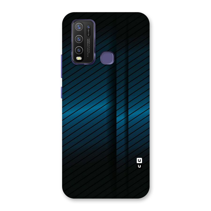 Royal Shade Blue Back Case for Vivo Y30