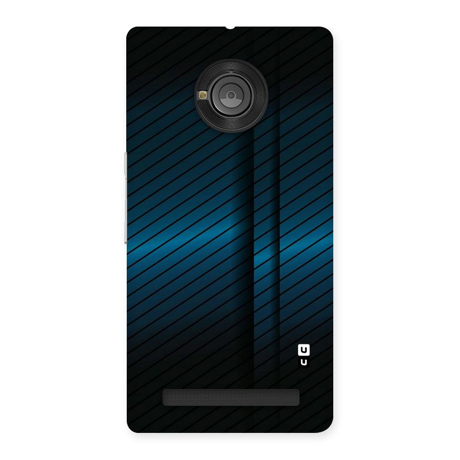 Royal Shade Blue Back Case for Yu Yunique