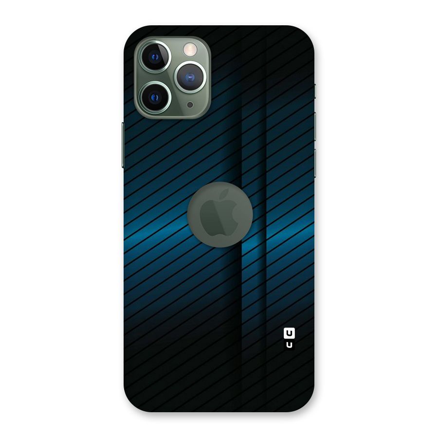 Royal Shade Blue Back Case for iPhone 11 Pro Logo  Cut