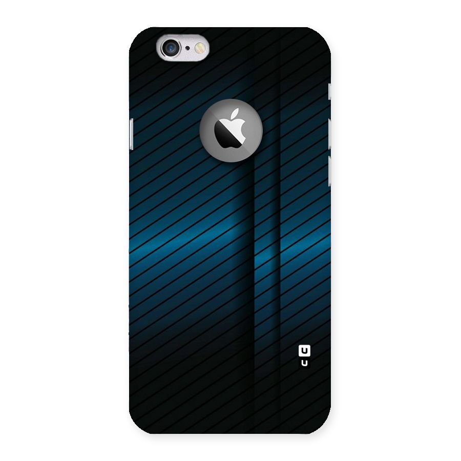 Royal Shade Blue Back Case for iPhone 6 Logo Cut