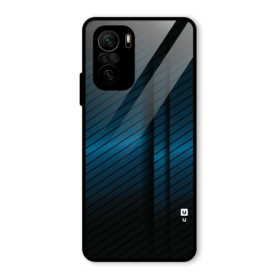 Royal Shade Blue Glass Back Case for Mi 11X Pro