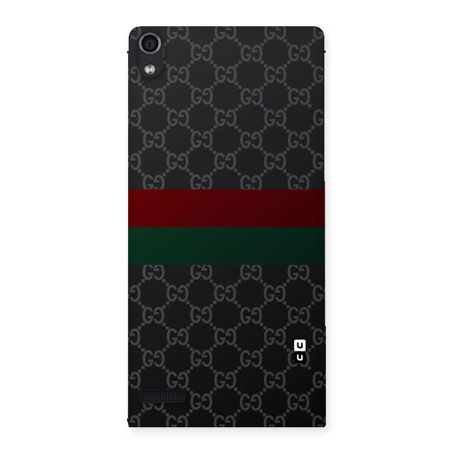 Royal Stripes Design Back Case for Ascend P6