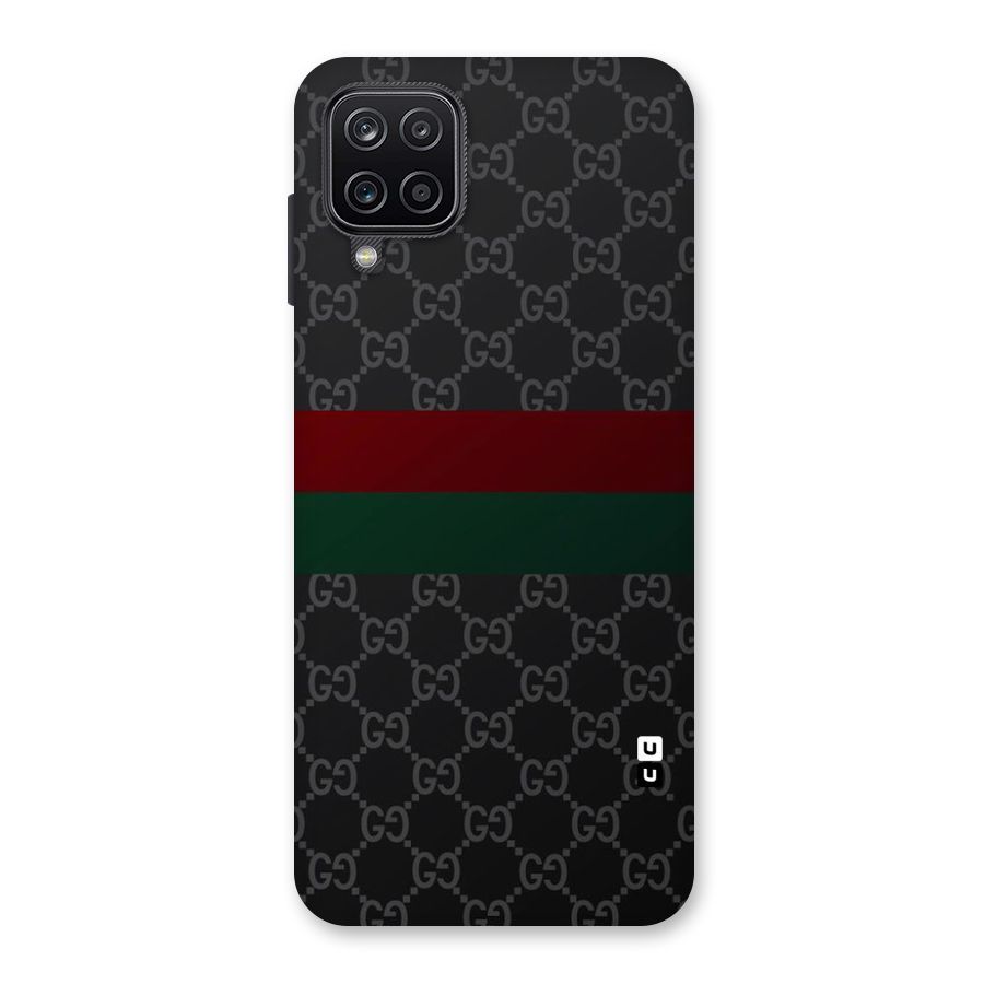 Royal Stripes Design Back Case for Galaxy A12
