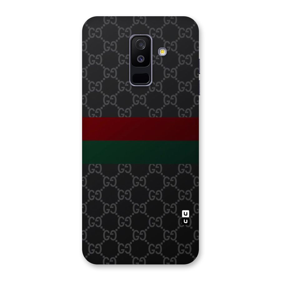 Royal Stripes Design Back Case for Galaxy A6 Plus