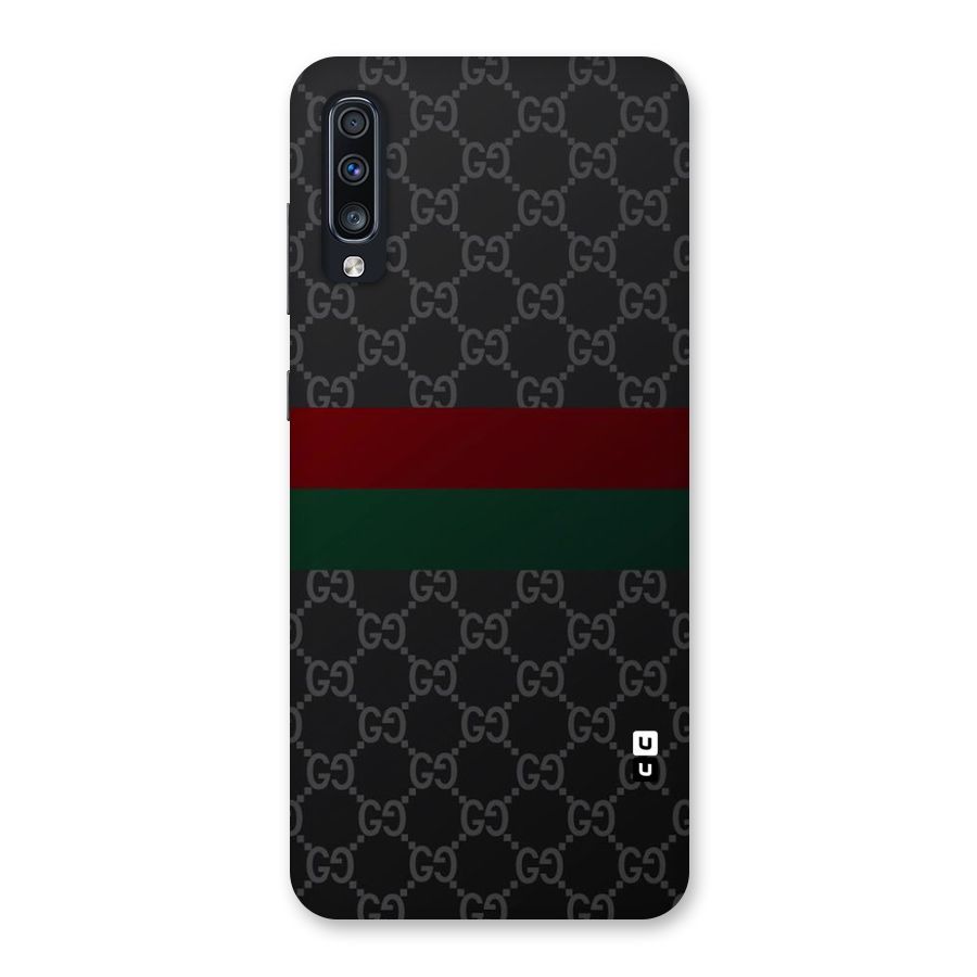 Royal Stripes Design Back Case for Galaxy A70