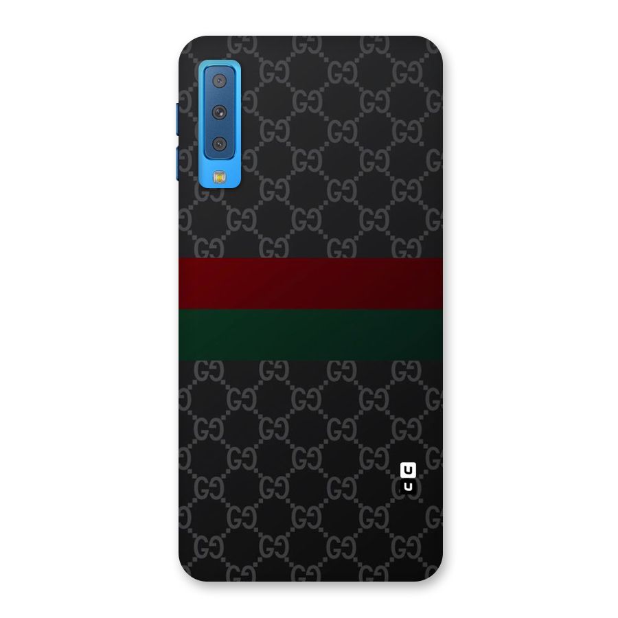 Royal Stripes Design Back Case for Galaxy A7 (2018)