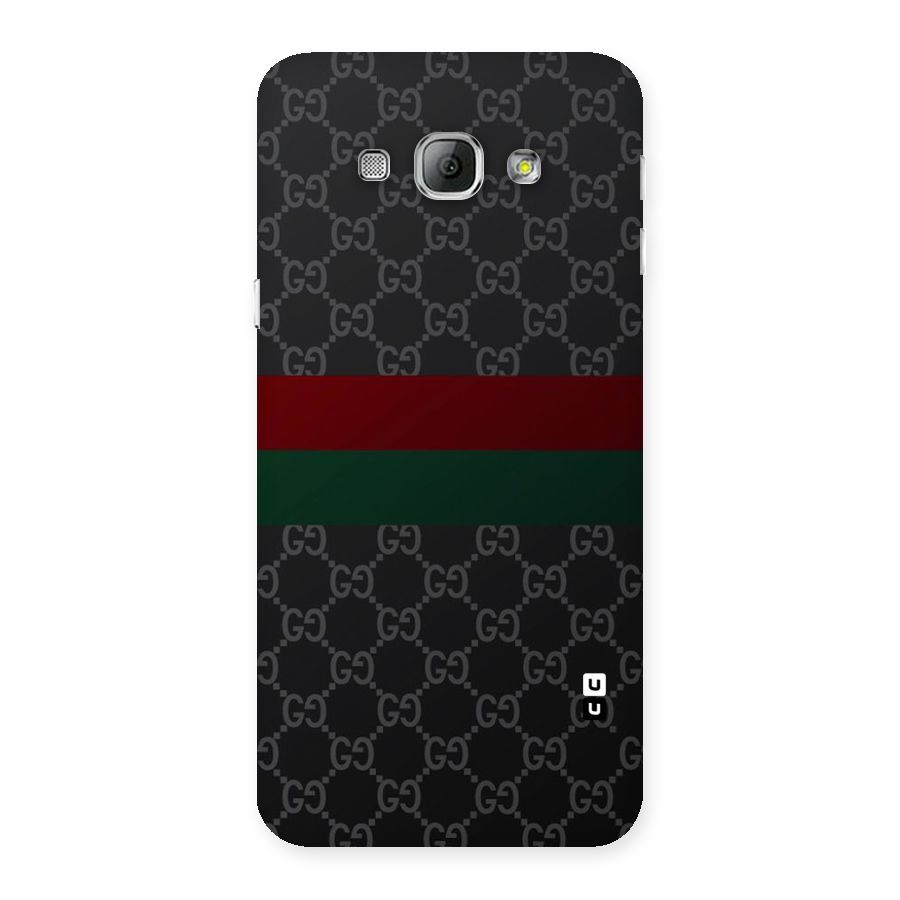 Royal Stripes Design Back Case for Galaxy A8