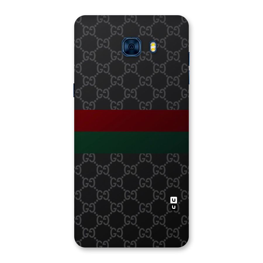 Royal Stripes Design Back Case for Galaxy C7 Pro