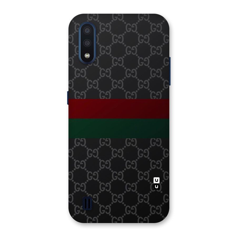 Royal Stripes Design Back Case for Galaxy M01