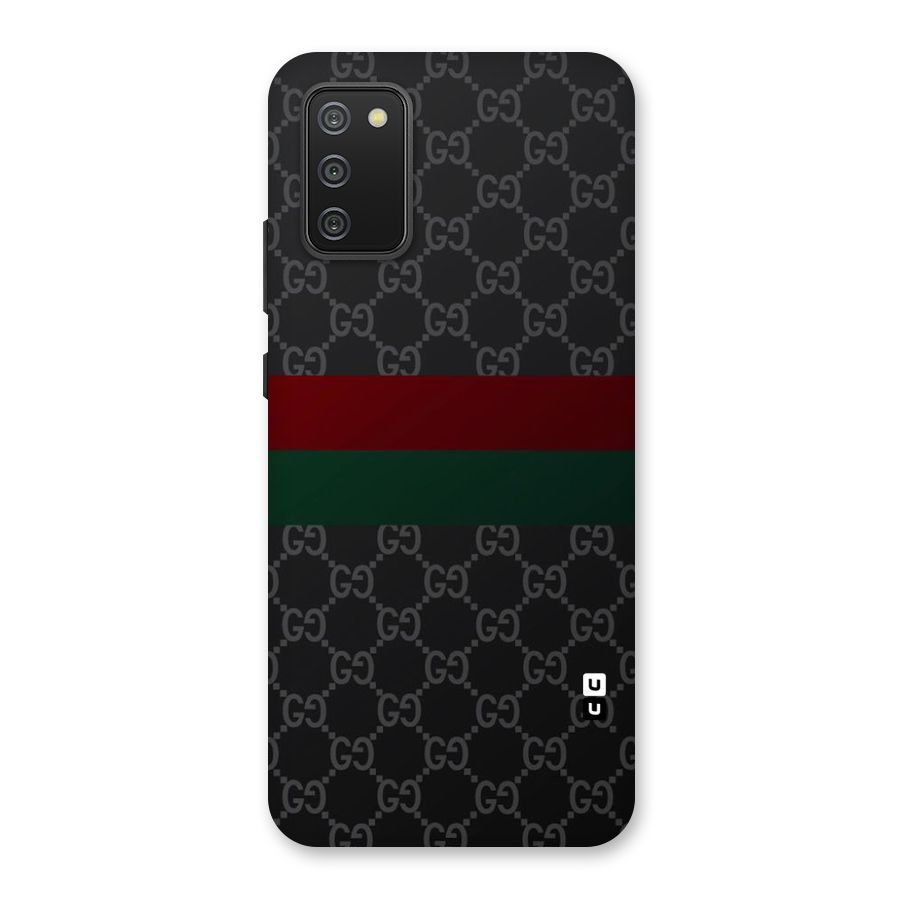 Royal Stripes Design Back Case for Galaxy M02s