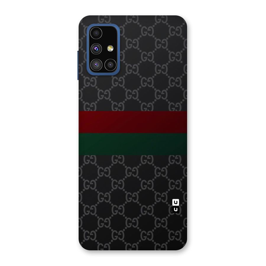 Royal Stripes Design Back Case for Galaxy M51