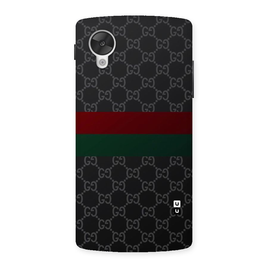 Royal Stripes Design Back Case for Google Nexsus 5