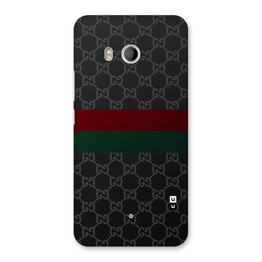 Royal Stripes Design Back Case for HTC U11