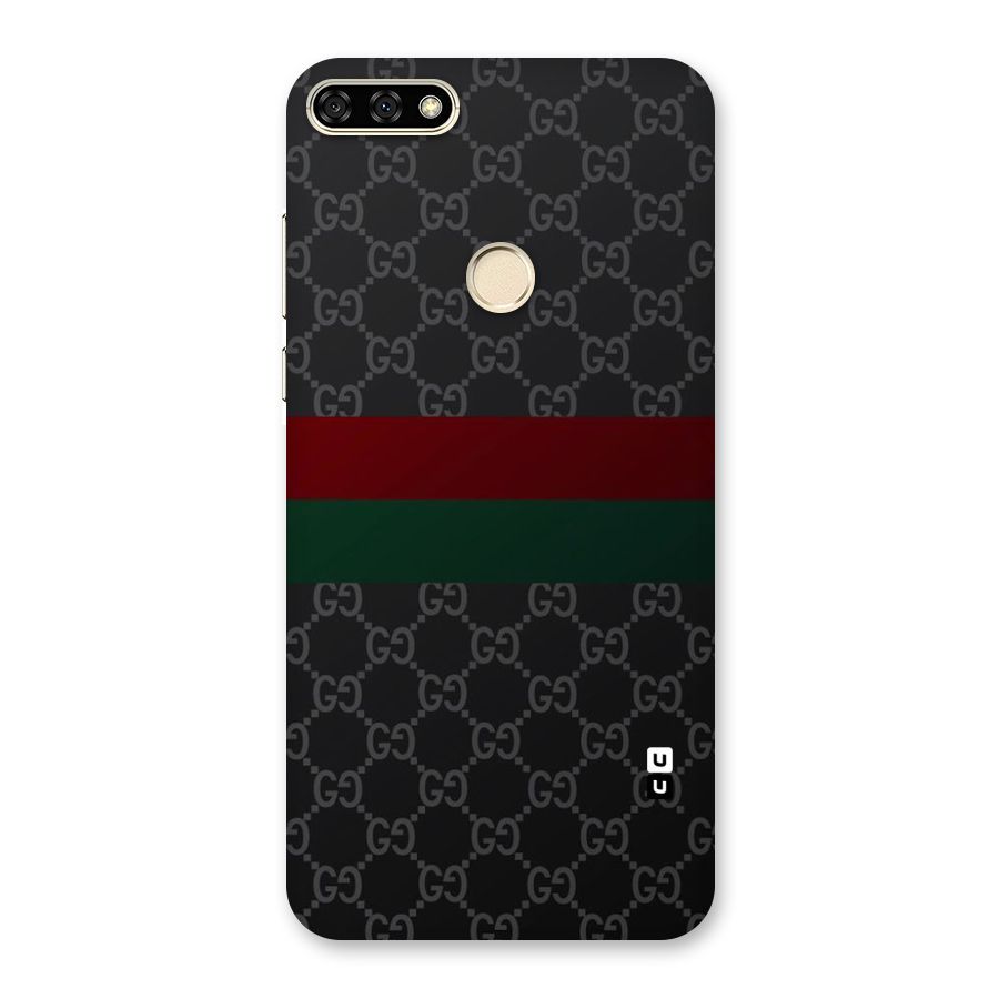 Royal Stripes Design Back Case for Honor 7A