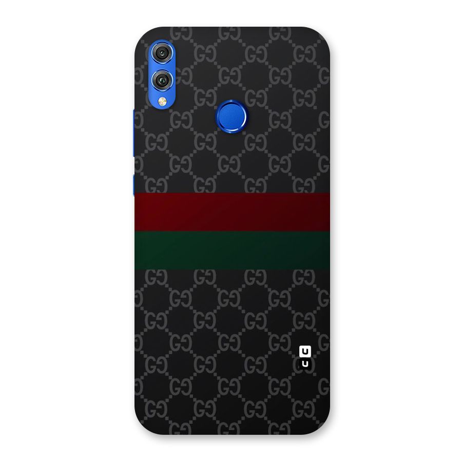 Royal Stripes Design Back Case for Honor 8X