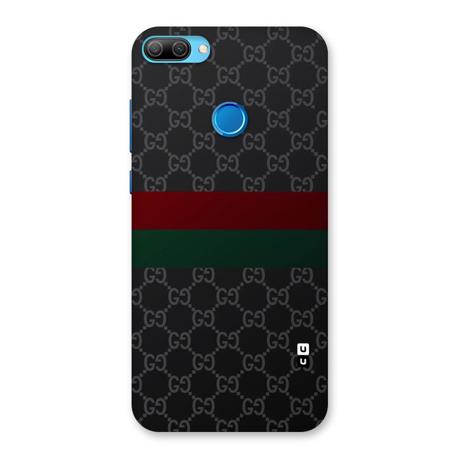 Royal Stripes Design Back Case for Honor 9N