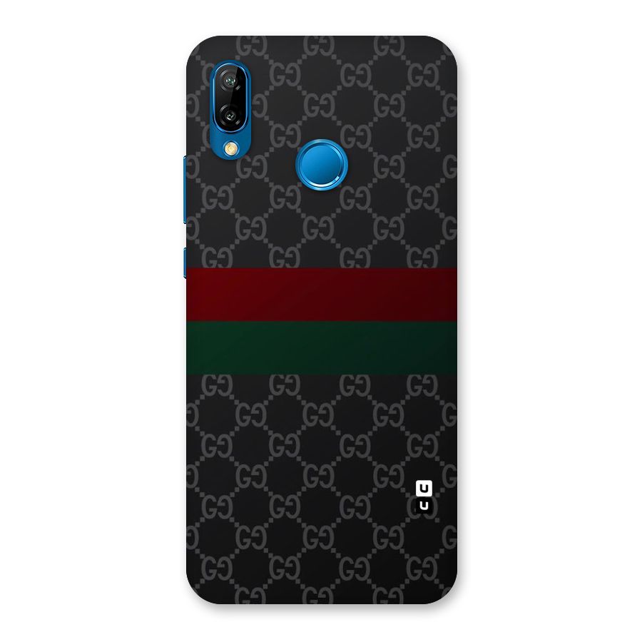 Royal Stripes Design Back Case for Huawei P20 Lite