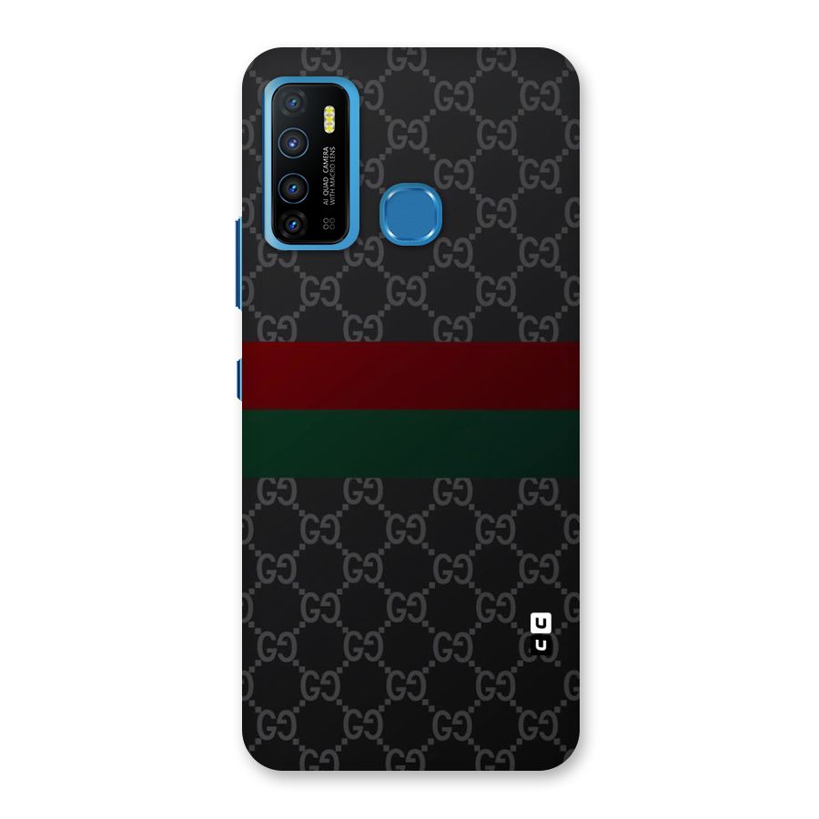 Royal Stripes Design Back Case for Infinix Hot 9