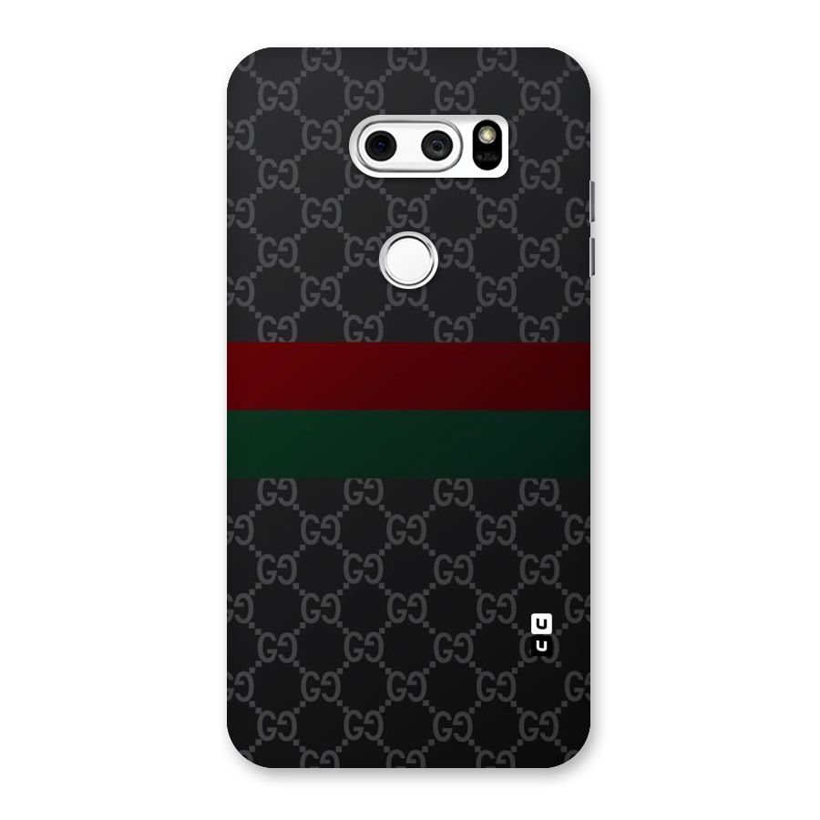 Royal Stripes Design Back Case for LG V30