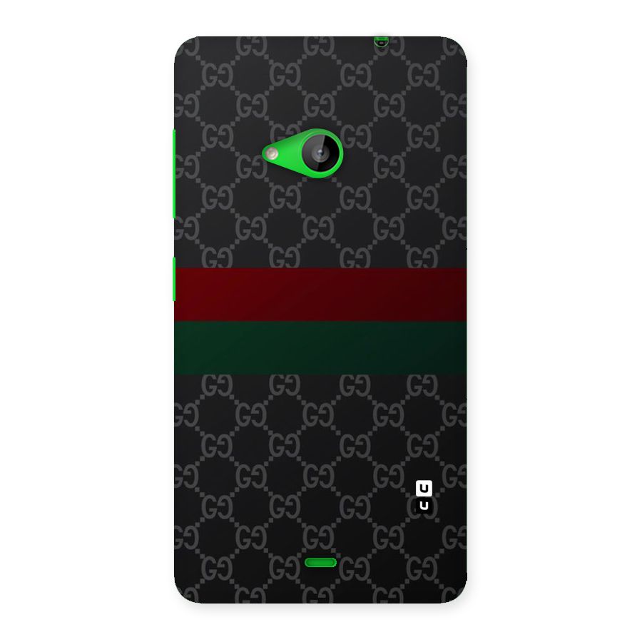 Royal Stripes Design Back Case for Lumia 535