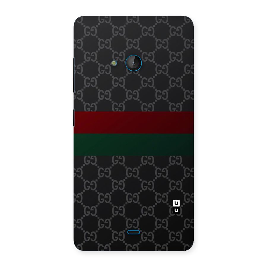 Royal Stripes Design Back Case for Lumia 540