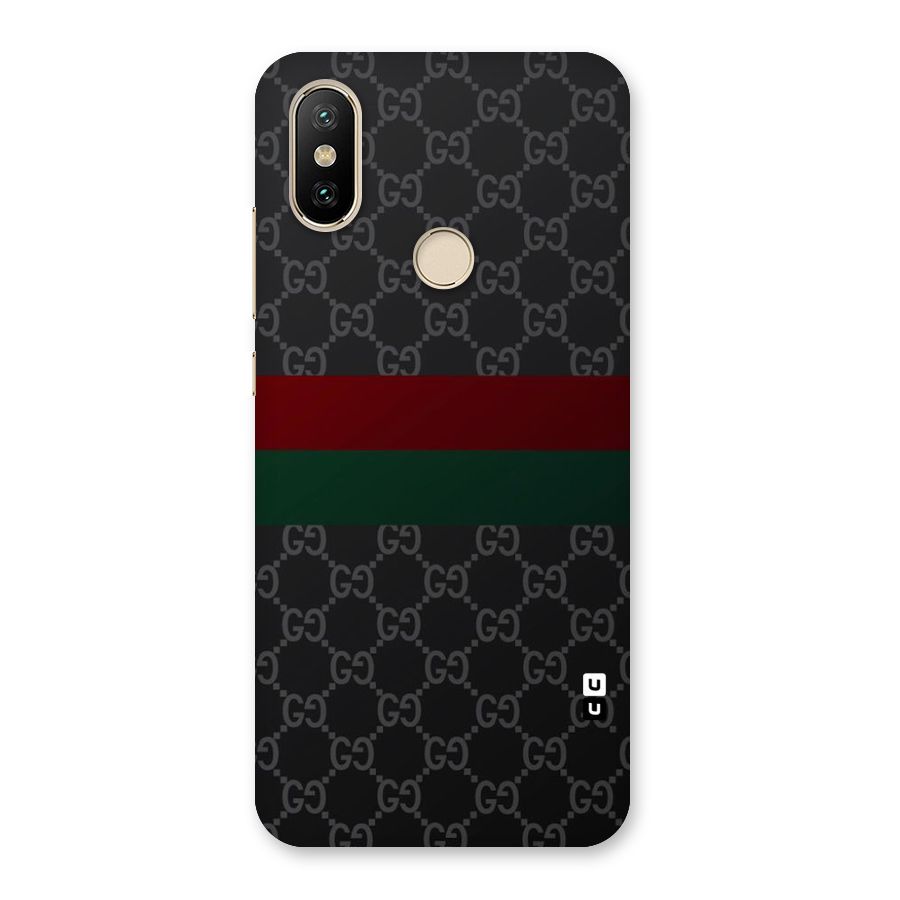 Royal Stripes Design Back Case for Mi A2