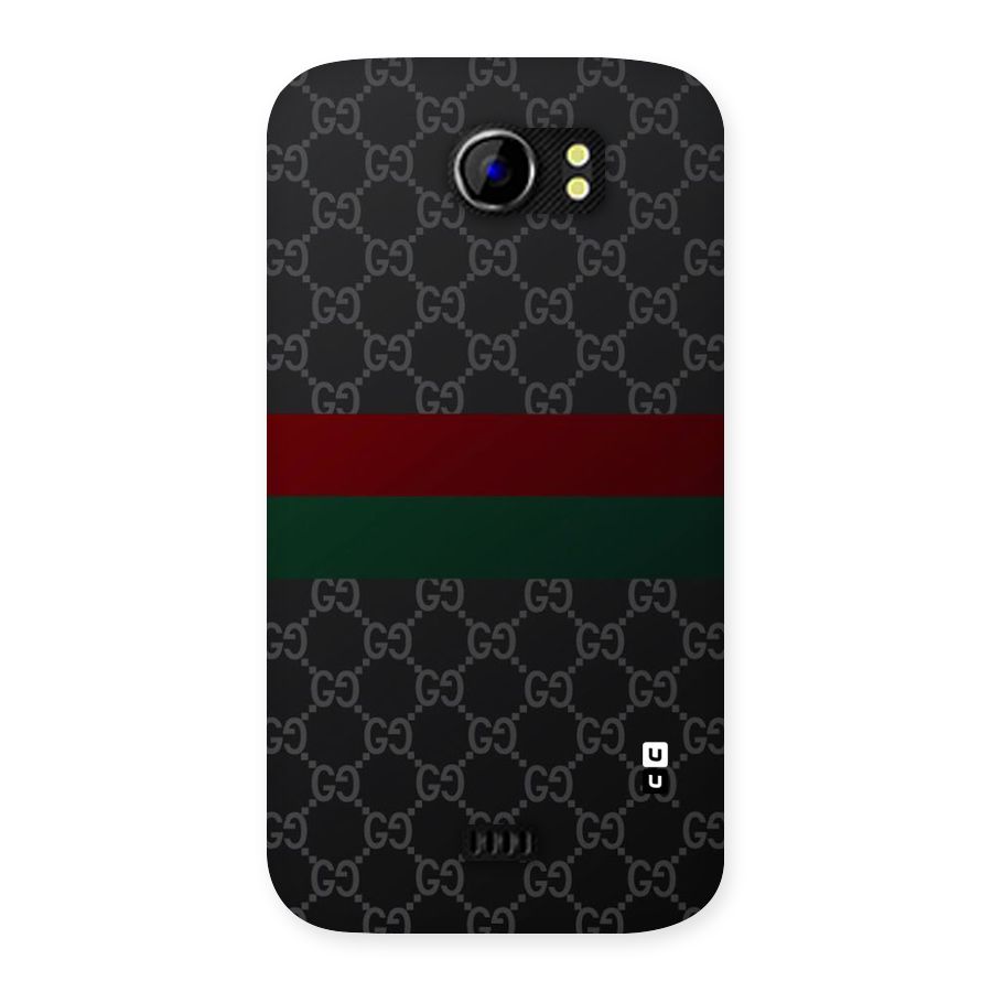 Royal Stripes Design Back Case for Micromax Canvas 2 A110