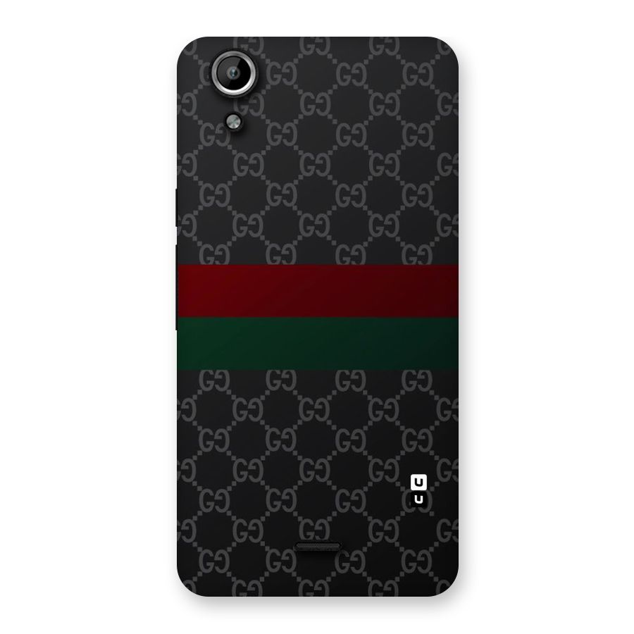 Royal Stripes Design Back Case for Micromax Canvas Selfie Lens Q345