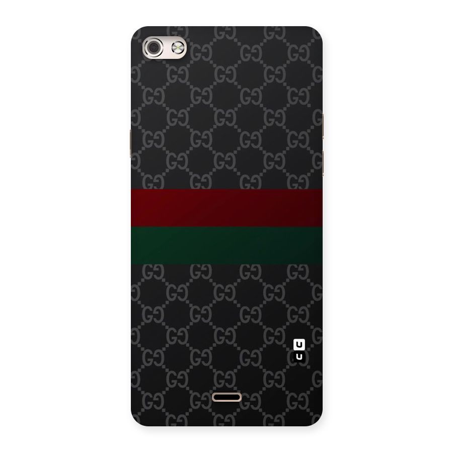 Royal Stripes Design Back Case for Micromax Canvas Silver 5