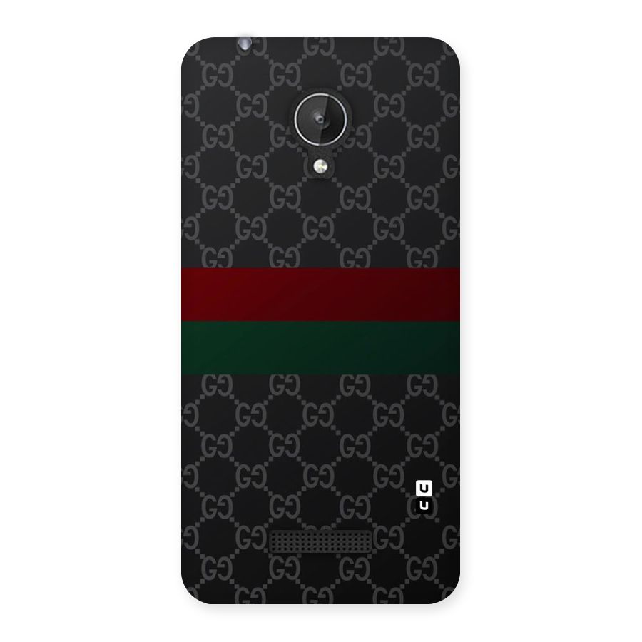 Royal Stripes Design Back Case for Micromax Canvas Spark Q380