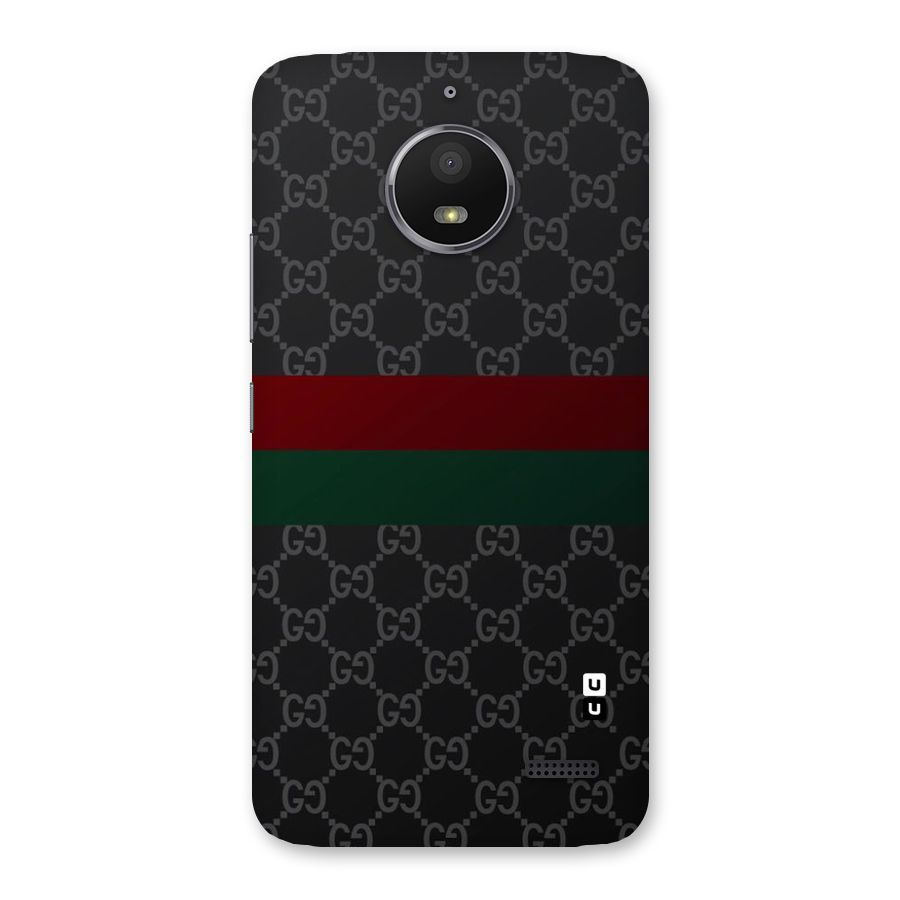 Royal Stripes Design Back Case for Moto E4