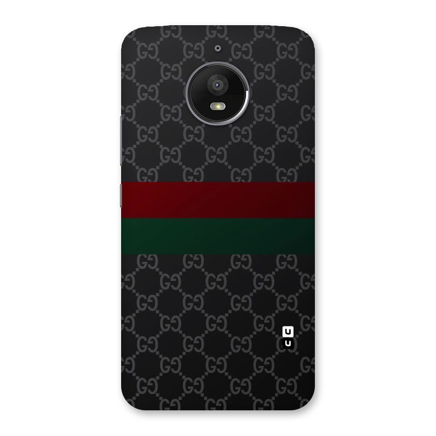 Royal Stripes Design Back Case for Moto E4 Plus
