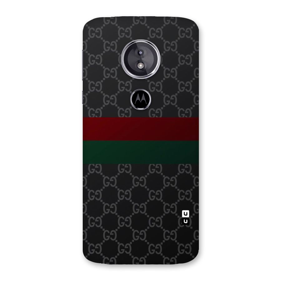 Royal Stripes Design Back Case for Moto E5