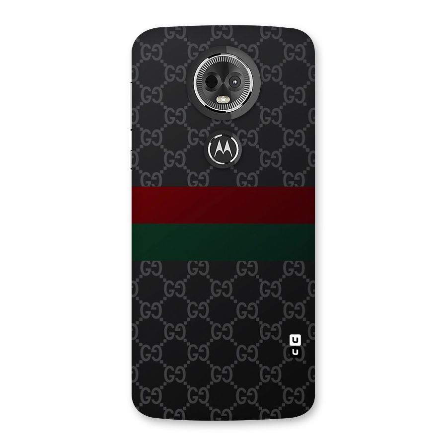 Royal Stripes Design Back Case for Moto E5 Plus