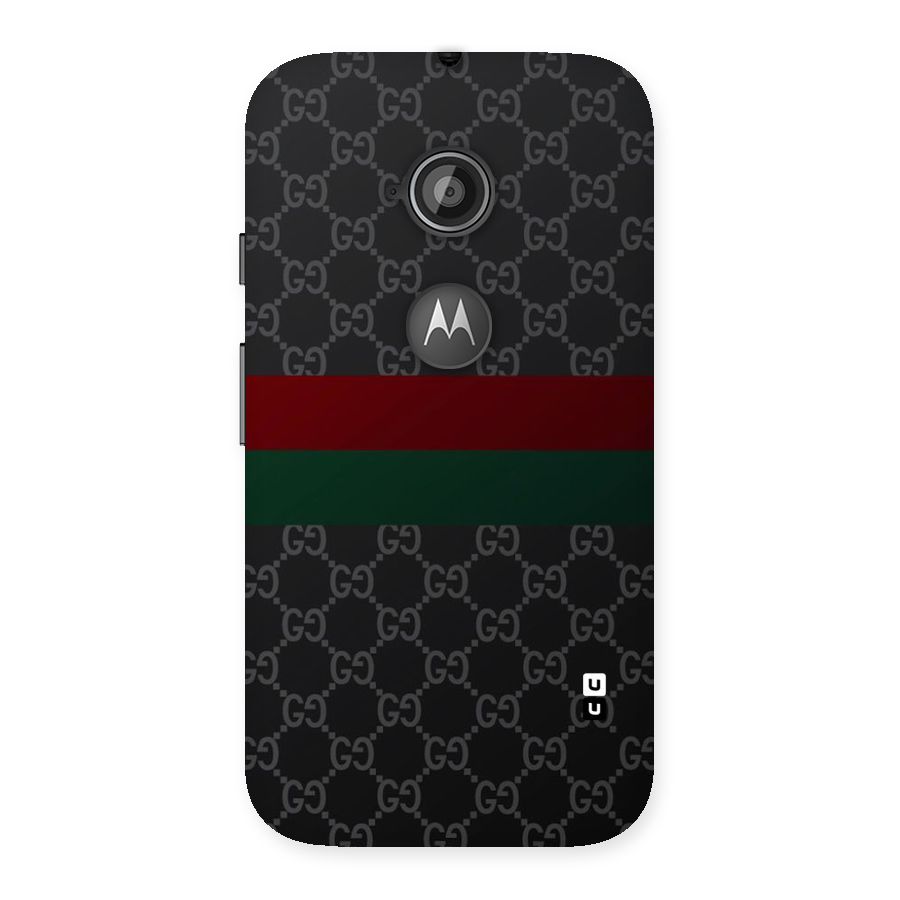 Royal Stripes Design Back Case for Moto E 2nd Gen